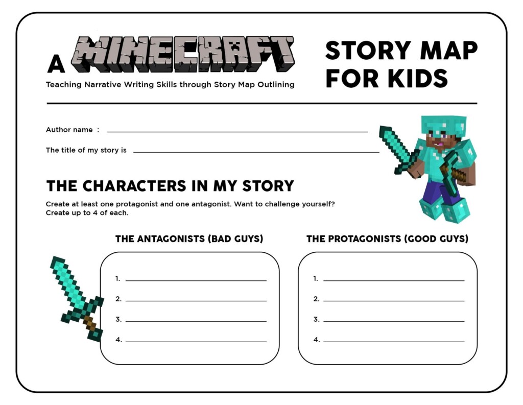 Free Printable Minecraft Writing Paper Download Free Printable 