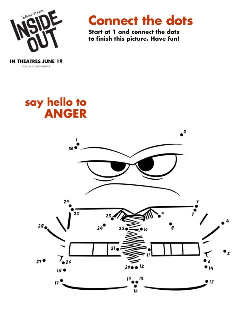 Inside Out 2 Coloring Pages And Printables