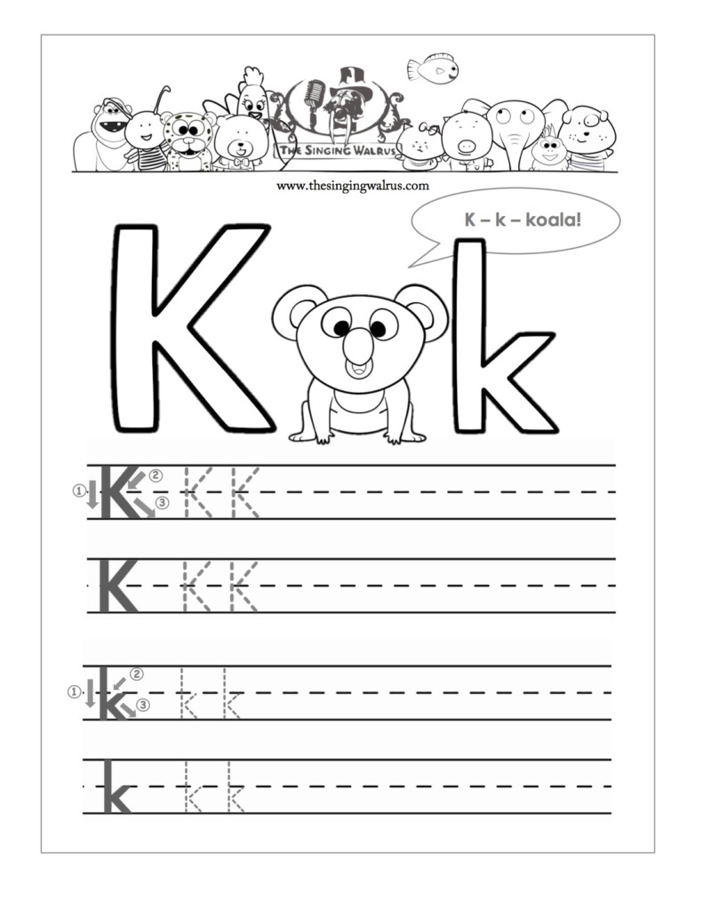 Letter K Worksheets Twisty Noodle AlphabetWorksheetsFree Printable 