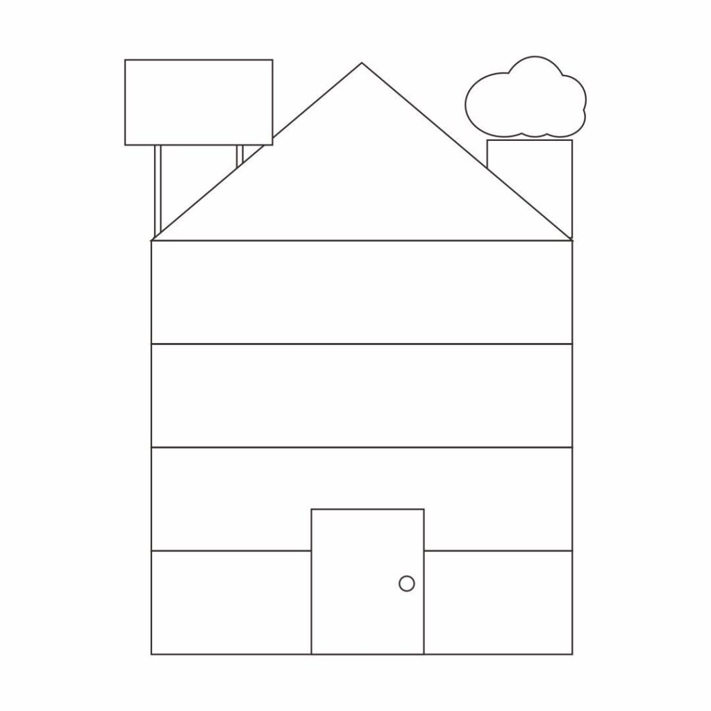 Printable DBT House Worksheet