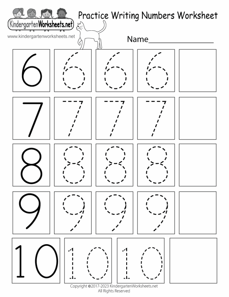 Printable Writing Kindergarten Worksheets Kindergarten Worksheets