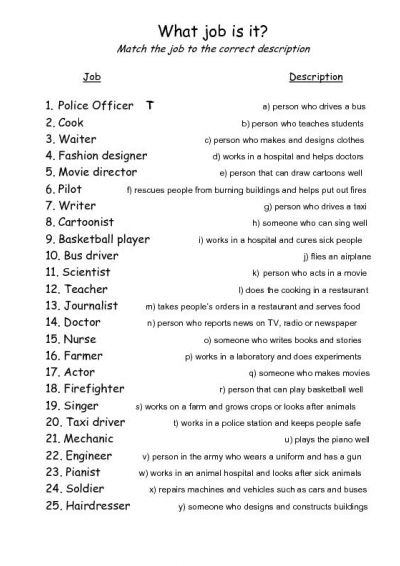 11 Printable Career Worksheets Free PDF At Worksheeto 11 Printable Career Worksheets Free PDF At Worksheeto