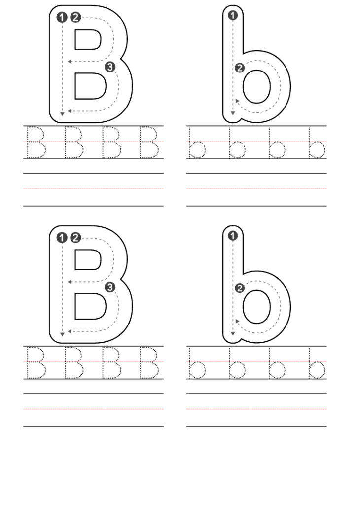 15 Free Letter B Worksheets Easy Print The Simple Homeschooler 