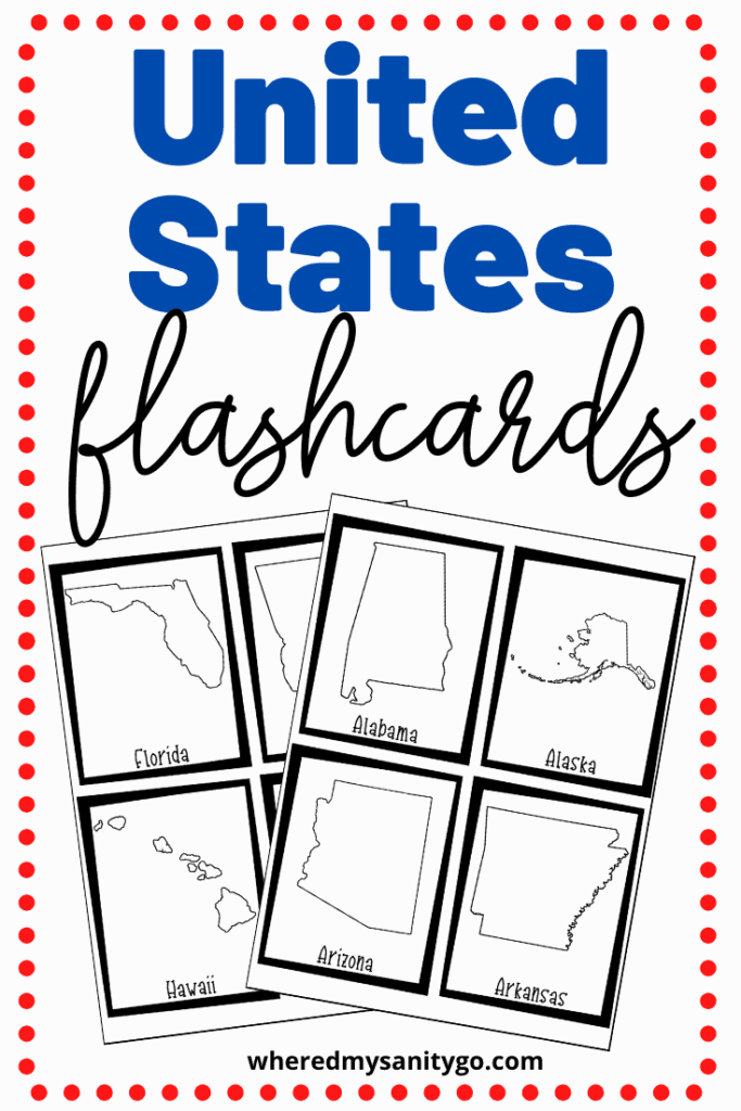50 States Printable Activities Set For Fantastic Geography Fun 