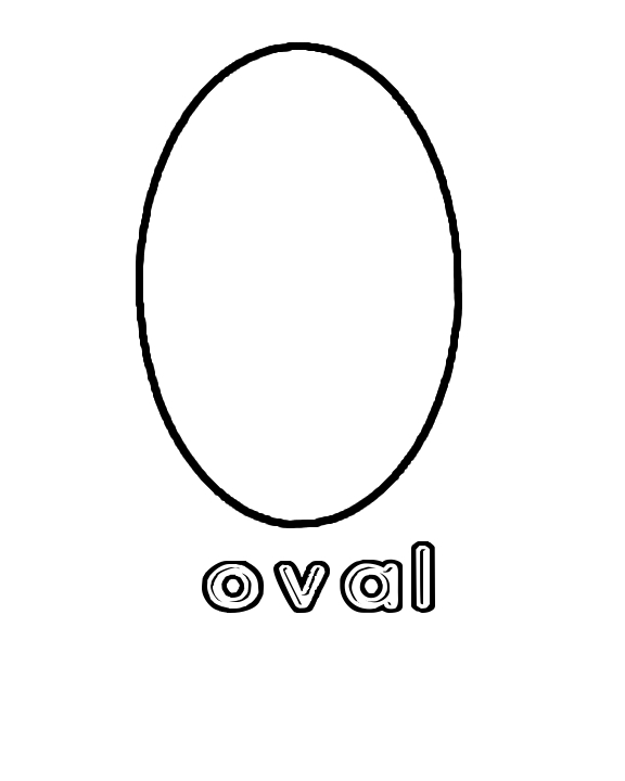 6 Best Images Of Oval Printable Shape Worksheets Oval Shape Tracing 