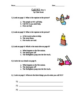 911 Printable Worksheets Printable Worksheets
