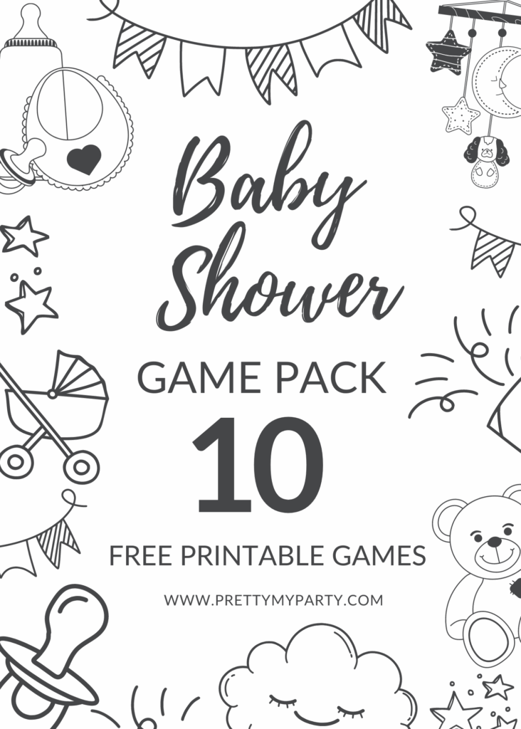 Baby Shower Games Printable Worksheets Engaging Worksheet Activities