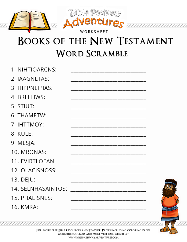 Bible Printable Worksheets Peggy Worksheets