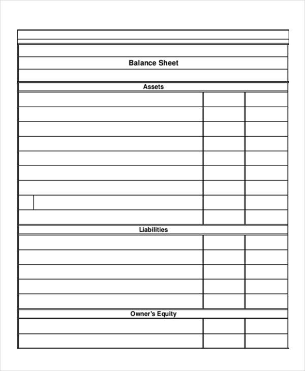 Blank Accounting Worksheets Blank Accounting Worksheets