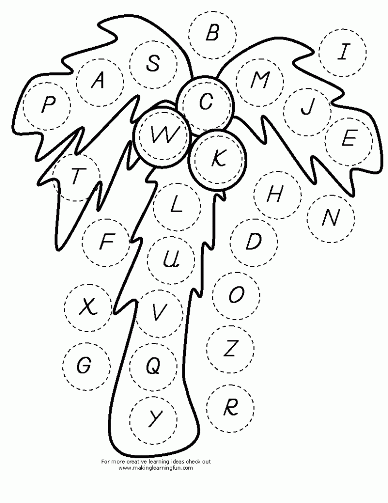 Chicka Chicka Boom Boom Printable Worksheets AlphabetWorksheetsFree