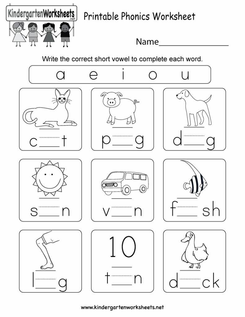 Christmas Phonics Worksheet Free Kindergarten Holiday Worksheet 