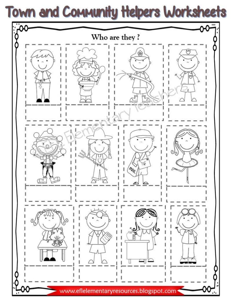 Community Helpers Printable Posters And Activities Teaching Mama 