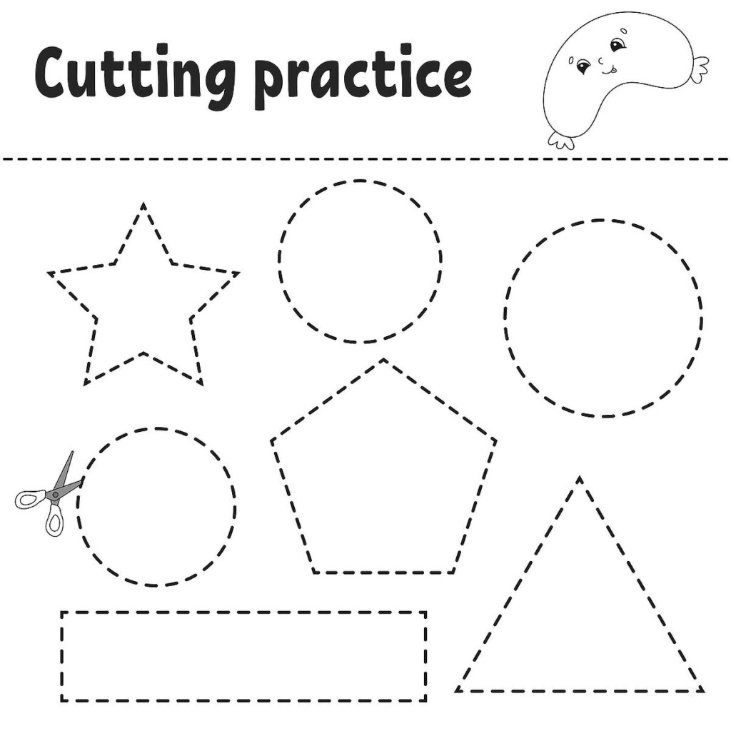 Cutting Practice Worksheets For Kindergarten Pdf Kindergarten Worksheets