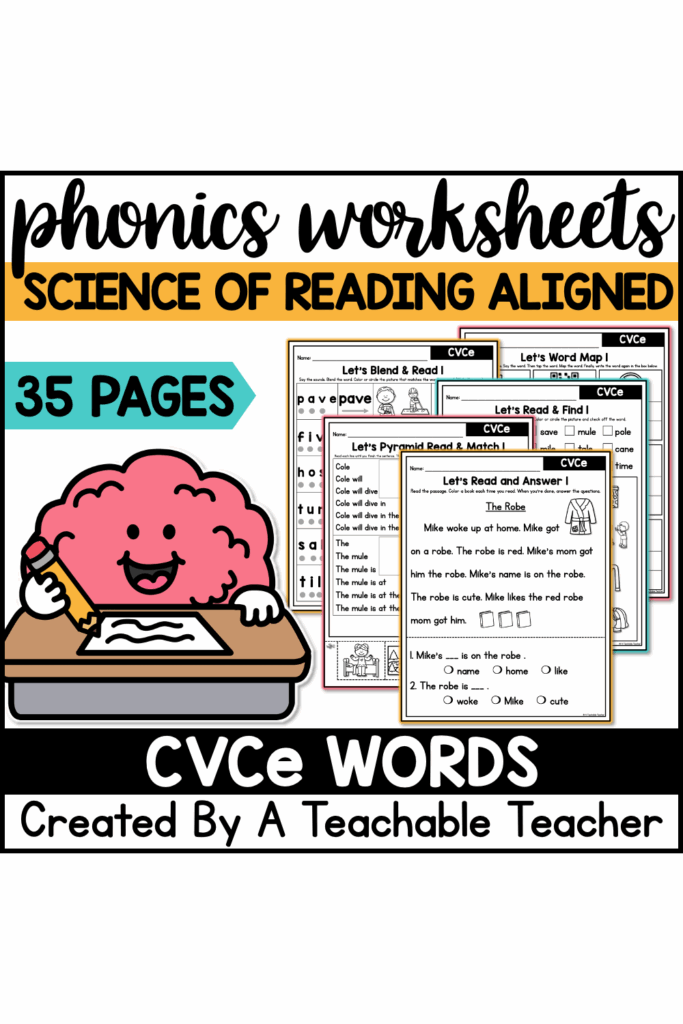 CVCe Words Are Super Fun When You The Printable Princess Worksheets 