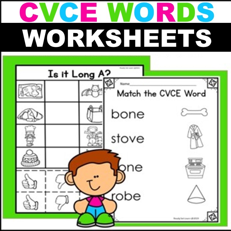 CVCE Words Blend And Read Worksheets Library