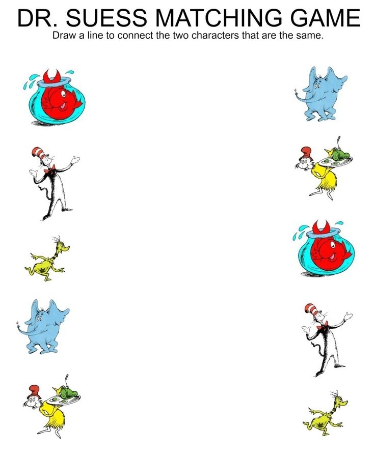 Dr Seuss Worksheets Free Printable Printable Worksheets
