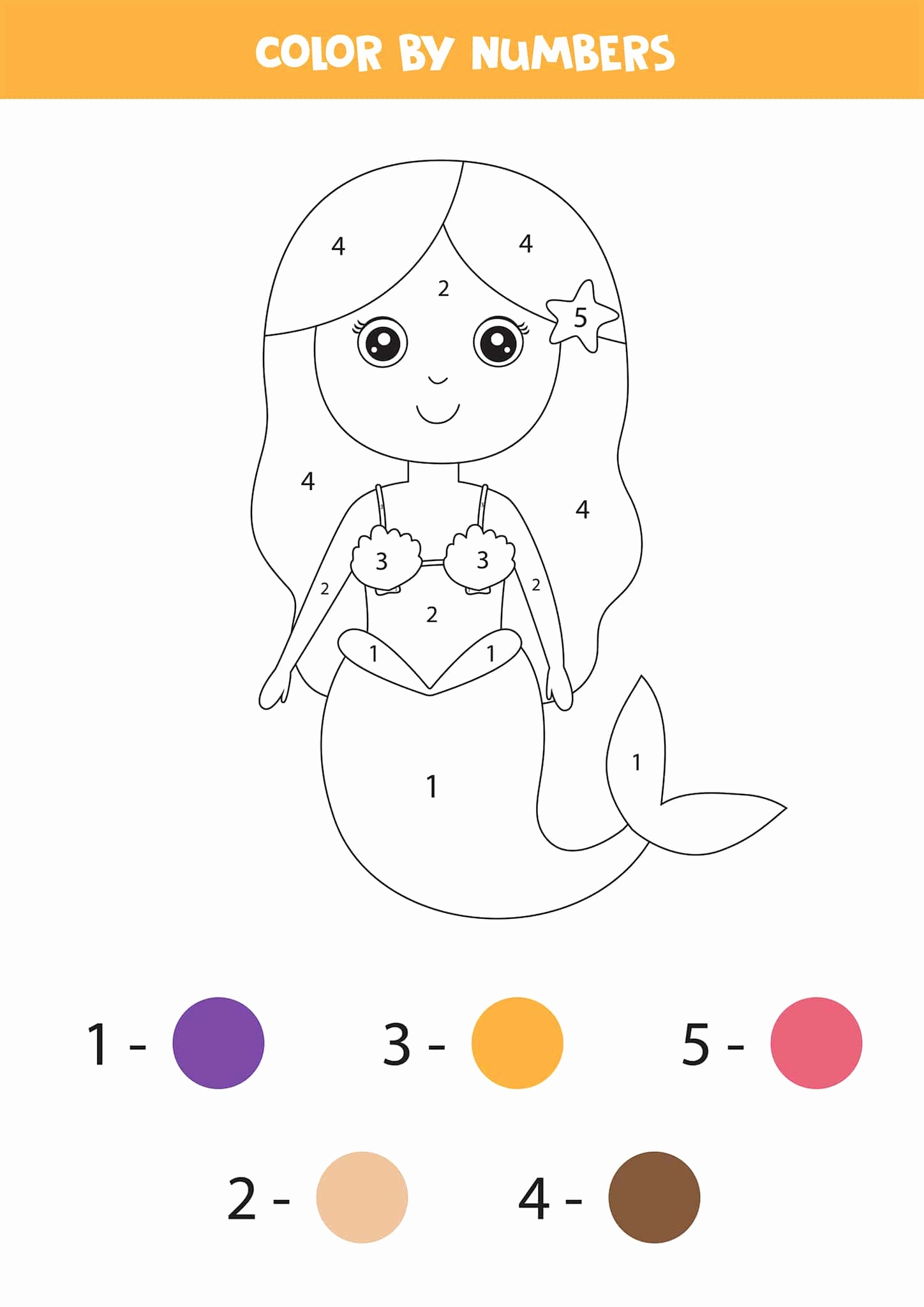 Easy Color By Number Worksheets New Free Printable Color By Number
