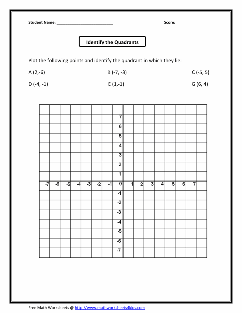 Easy Free Printable Coordinate Graphing Pictures Worksheets Printable 