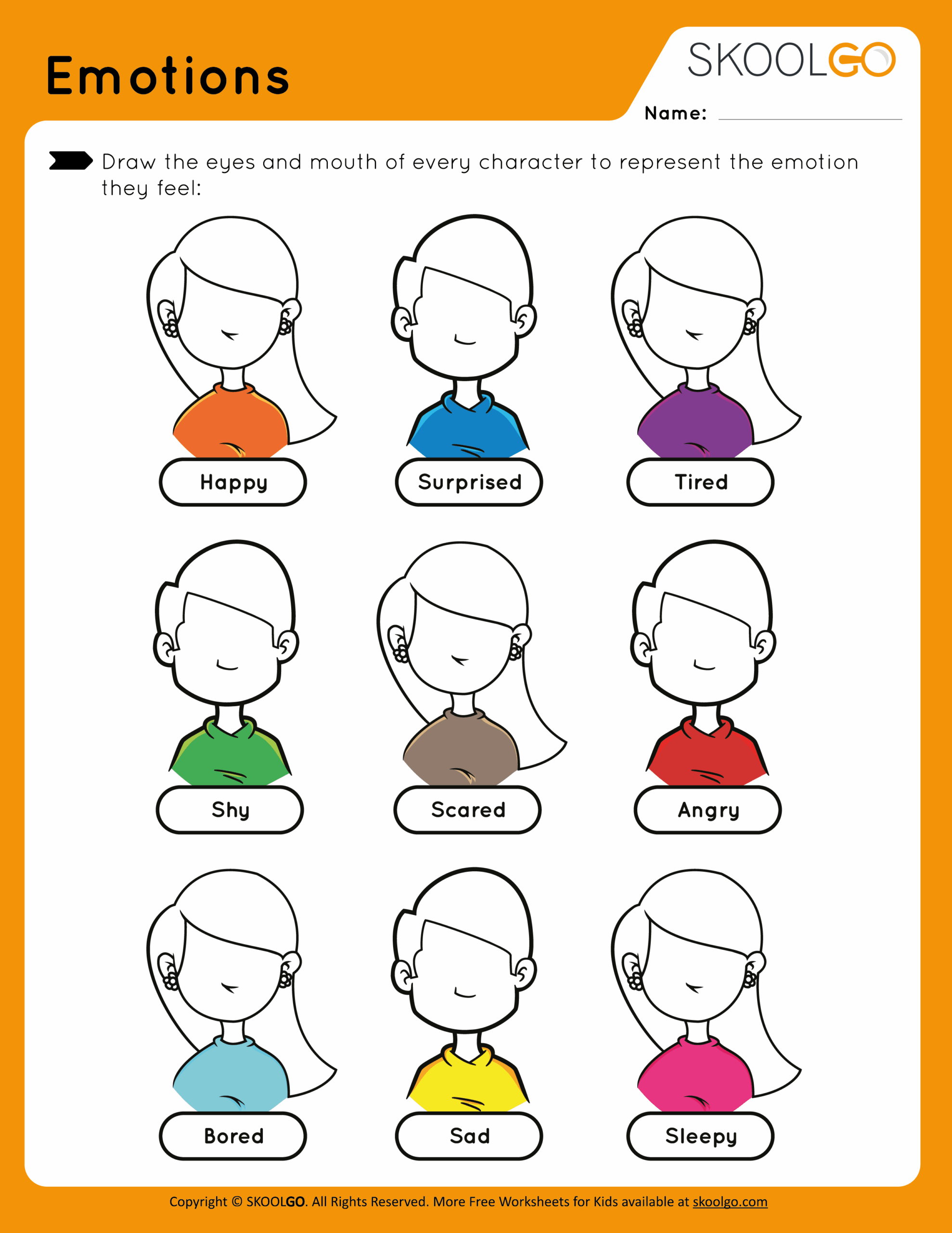 Emotion Worksheets Worksheets Library