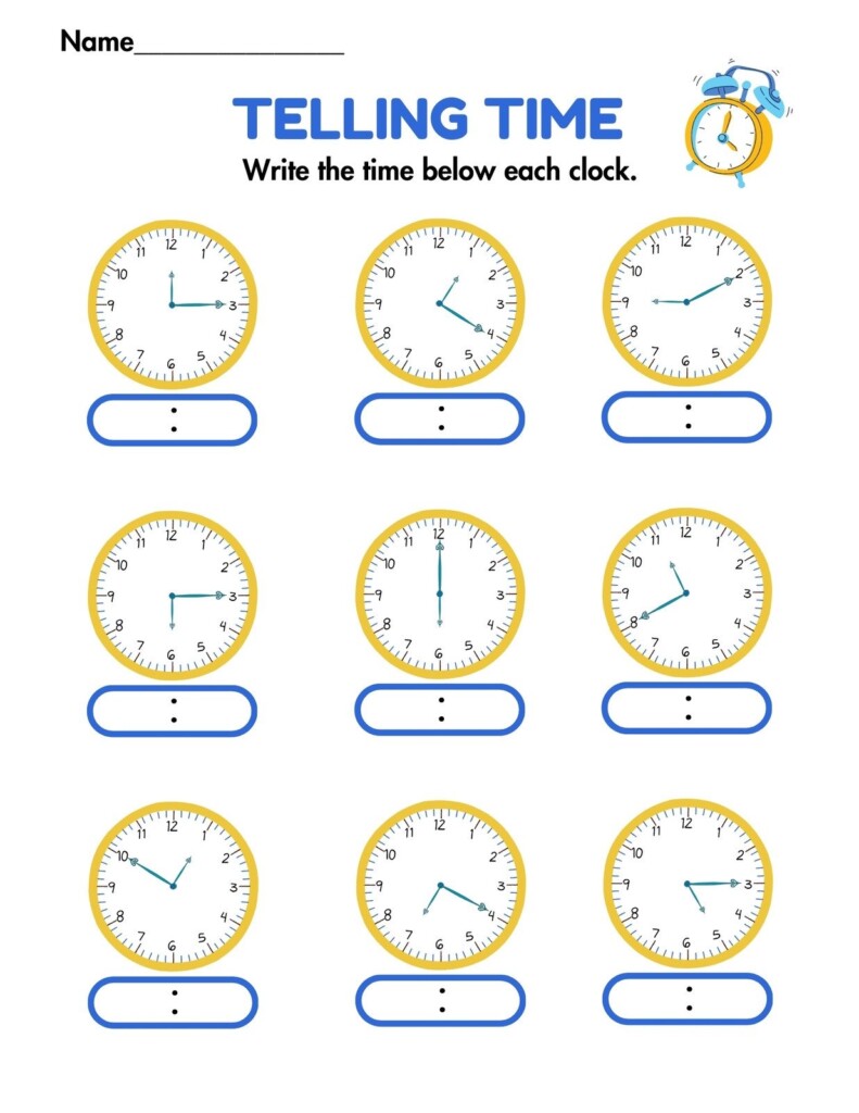 Free 3rd Grade Math Worksheet Templates To Customize Canva 