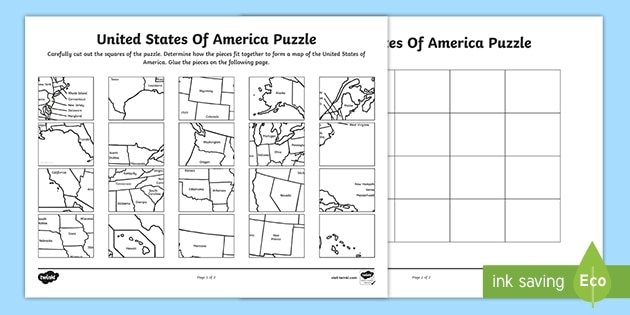 Free 50 States Printable Activity Book Homeschool Compass 