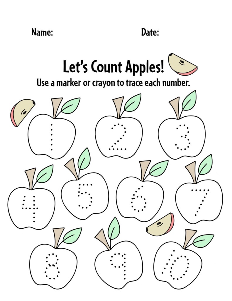 Free Apple Worksheets For Preschool In 2024 Preschool Apple 