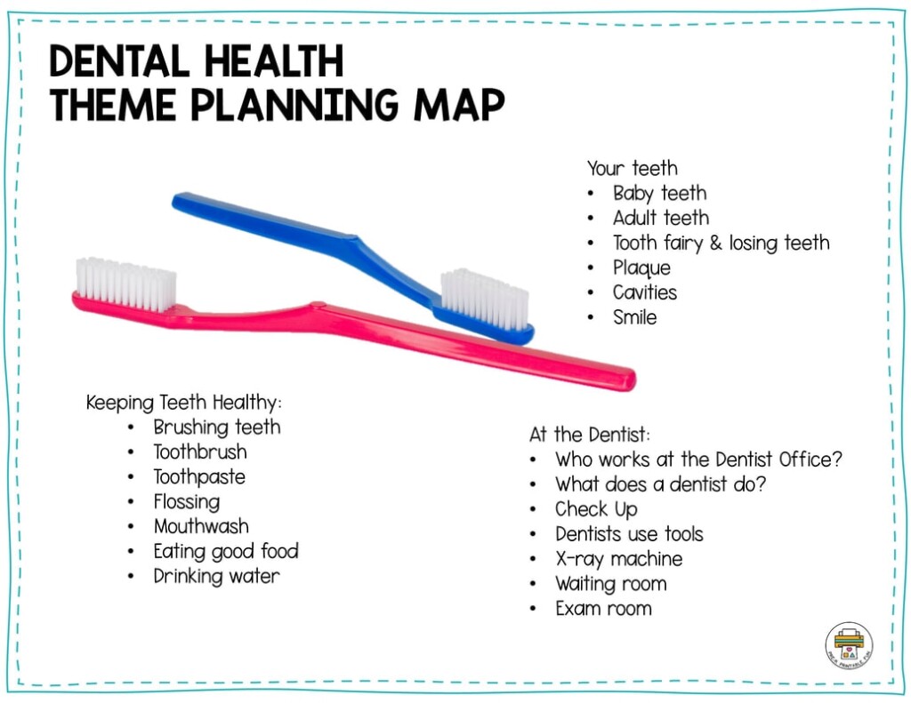 Free Dental Health Activity Printables Homemade Heather Worksheets 