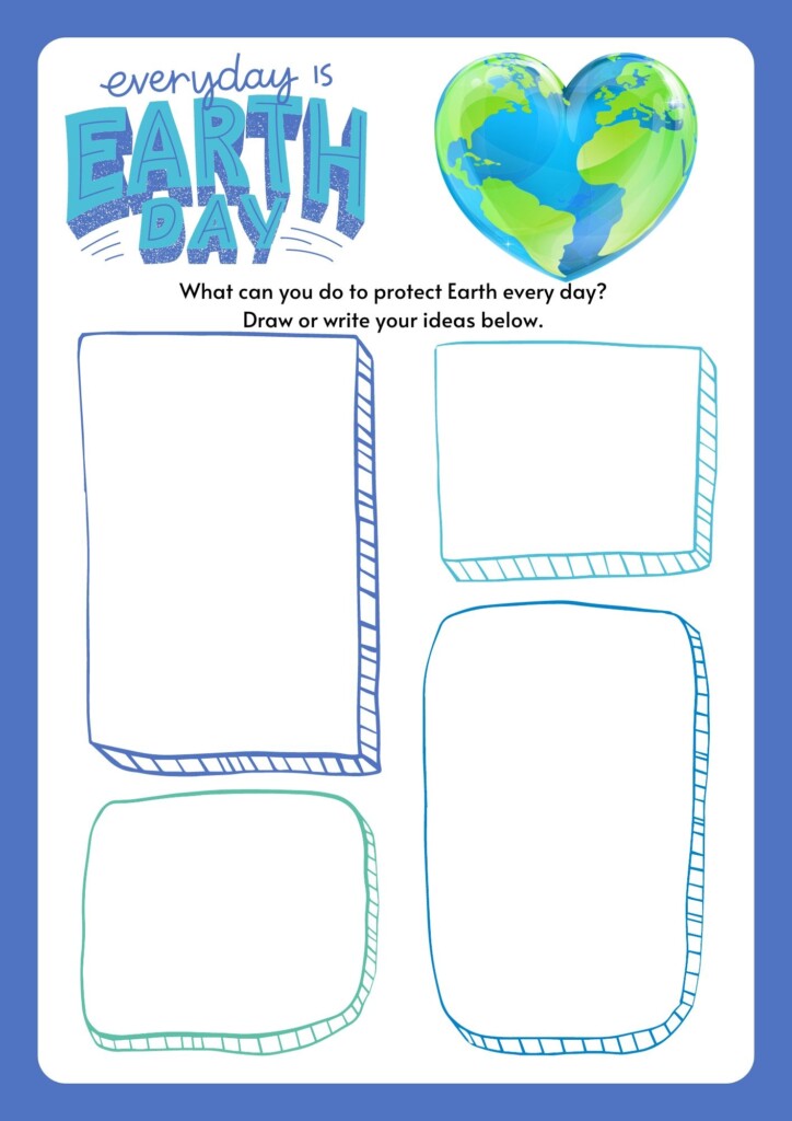 FREE Earth Day Worksheet Eco Explorers