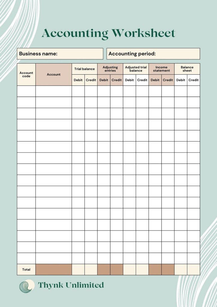 Free Excel Bookkeeping Templates 25 Accounts Spreadsheets 