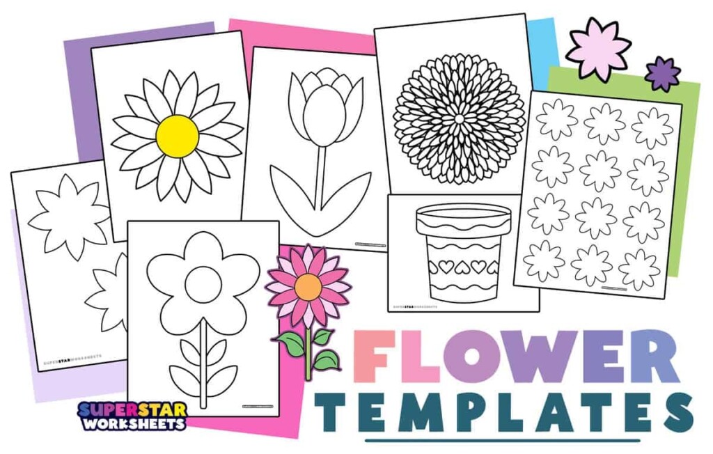 Free Flowers Printable Worksheets Download Free Flowers Printable 