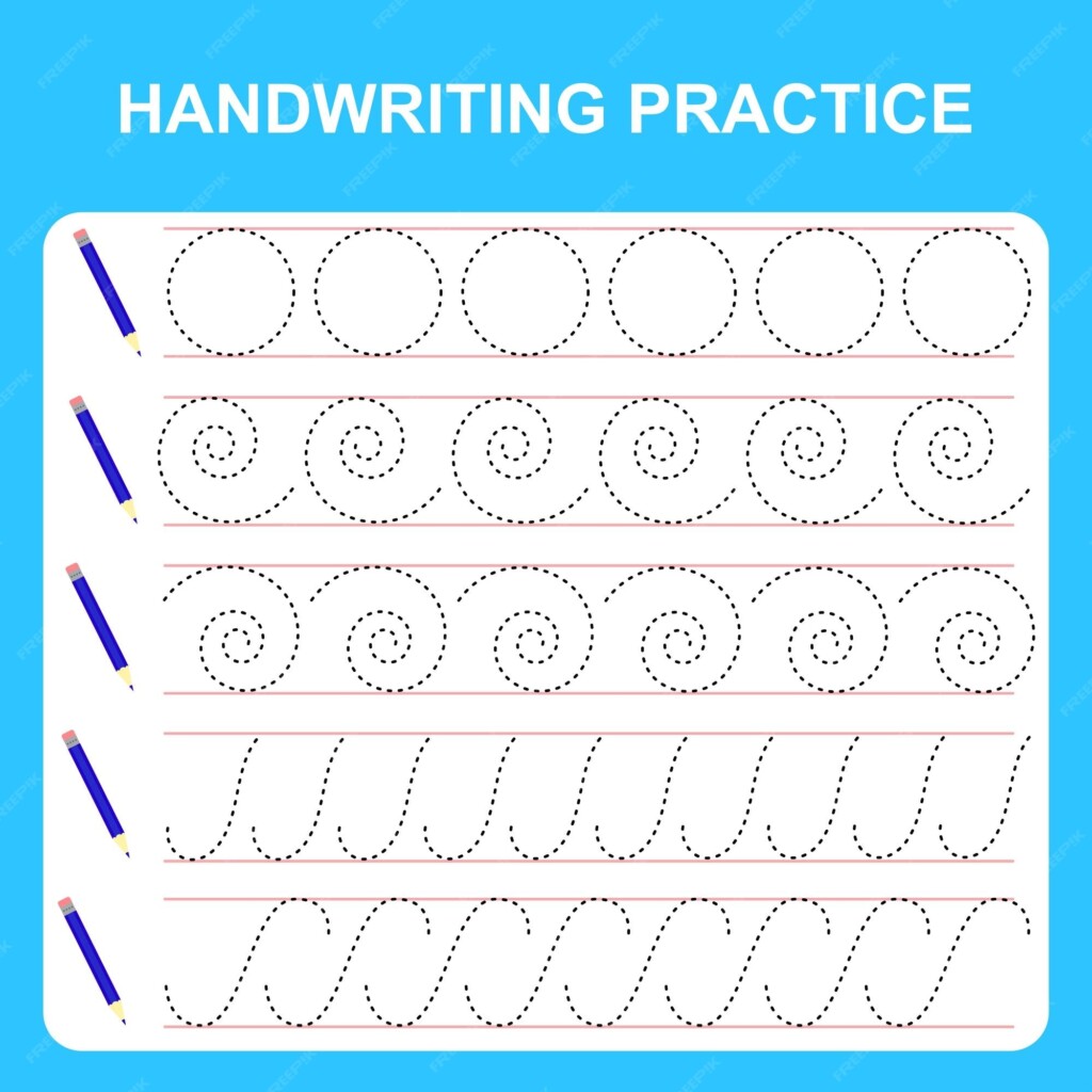 Free Handwriting Practice Handwriting Practice Worksheets 