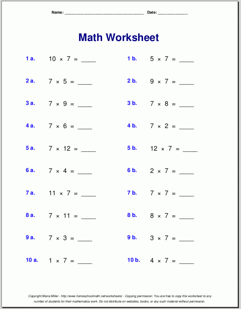 Free Homeschool Printable Worksheets Free Printable