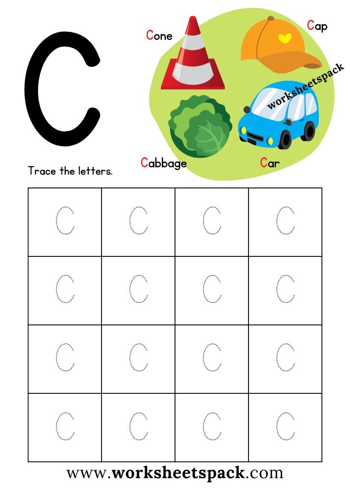 Free Letter C Printable Worksheets Printable And Online Worksheets 