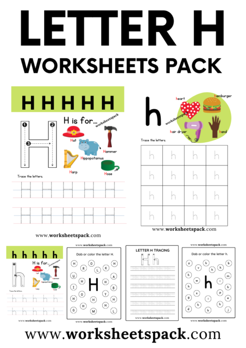 Free Letter H Printable Worksheets Worksheetspack Free Letter H Printable Worksheets Worksheetspack