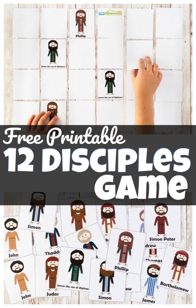 Free Printable 12 Disciples Worksheet Printable And Enjoyable Learning