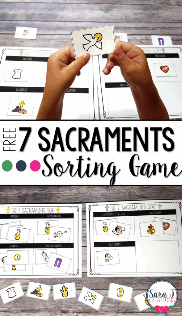 Free Printable 7 Sacraments Worksheet Free Worksheets Printable