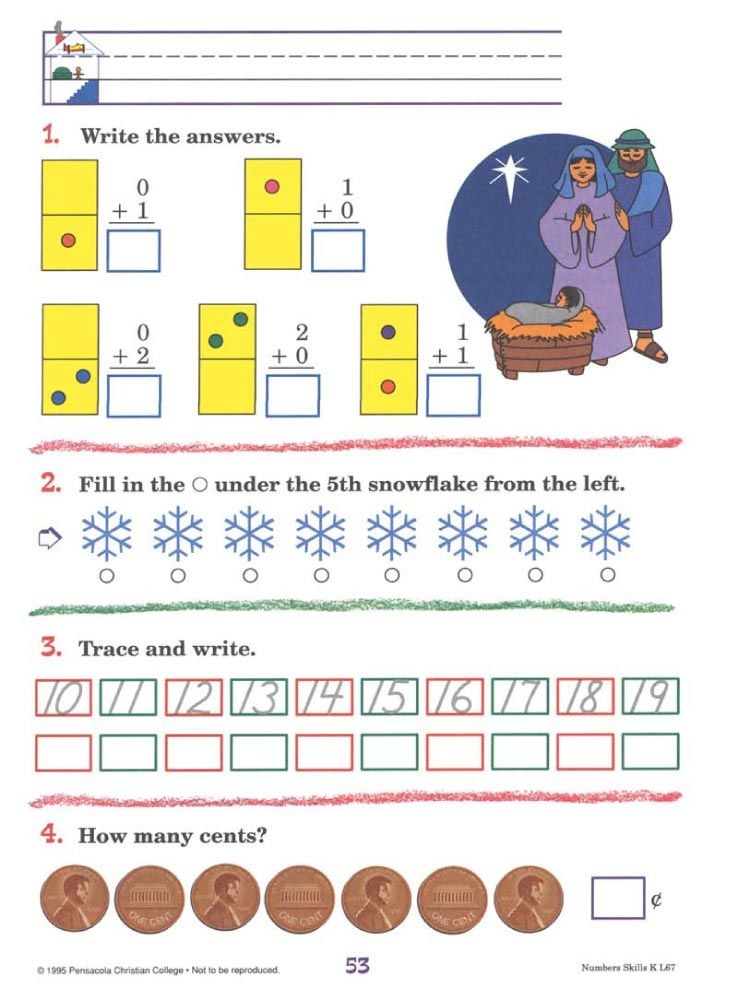 Free Printable Abeka Worksheets Printable Worksheets