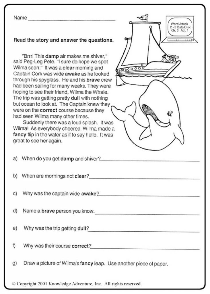Free Printable Activity Sheets For 5th Grade Printable Worksheets