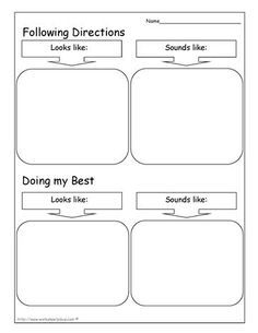 Free Printable Adhd Therapy Worksheets