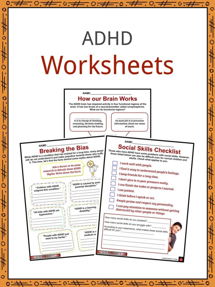 Free Printable Adhd Worksheets Printable Word Searches