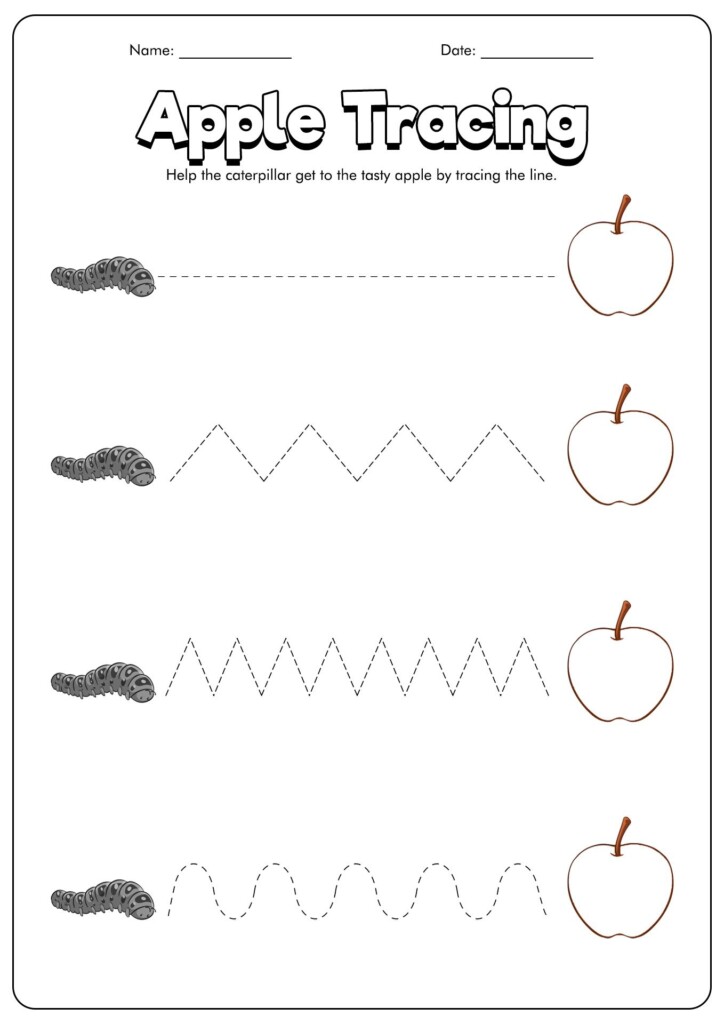 Free Printable Apple Worksheets Preschool
