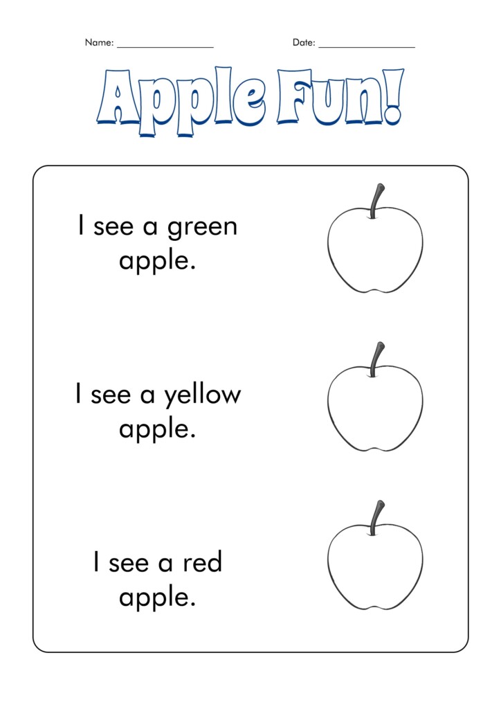 Free Printable Apple Worksheets Preschool Free Templates Printable Free Printable Apple Worksheets Preschool Free Templates Printable