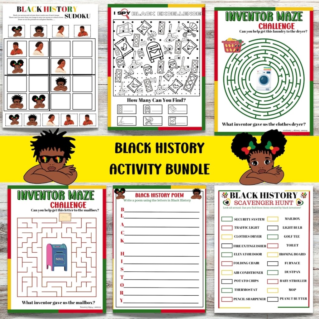 Free Printable Black History Month Worksheets Pdf Free Worksheets  Free Printable Black History Month Worksheets Pdf Free Worksheets