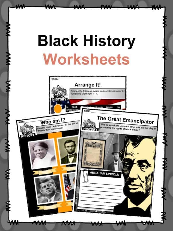Free Printable Black History Month Worksheets Worksheets For Kindergarten