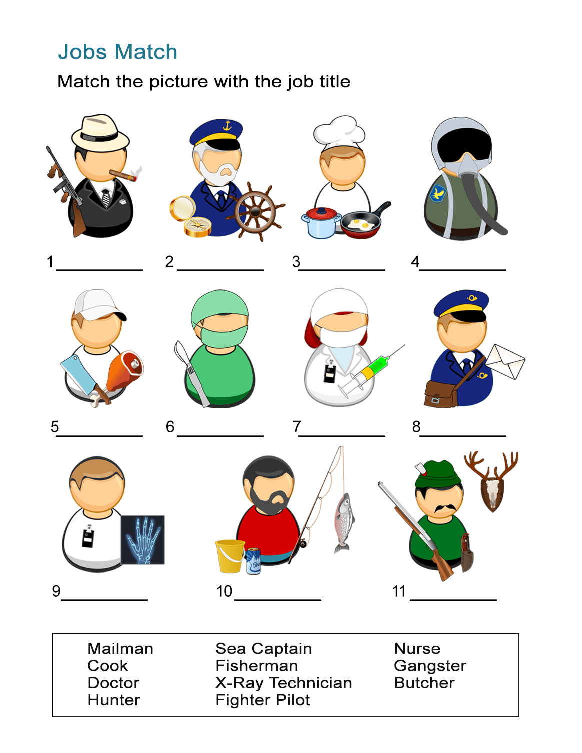 Free Printable Career Worksheets Printable Worksheets