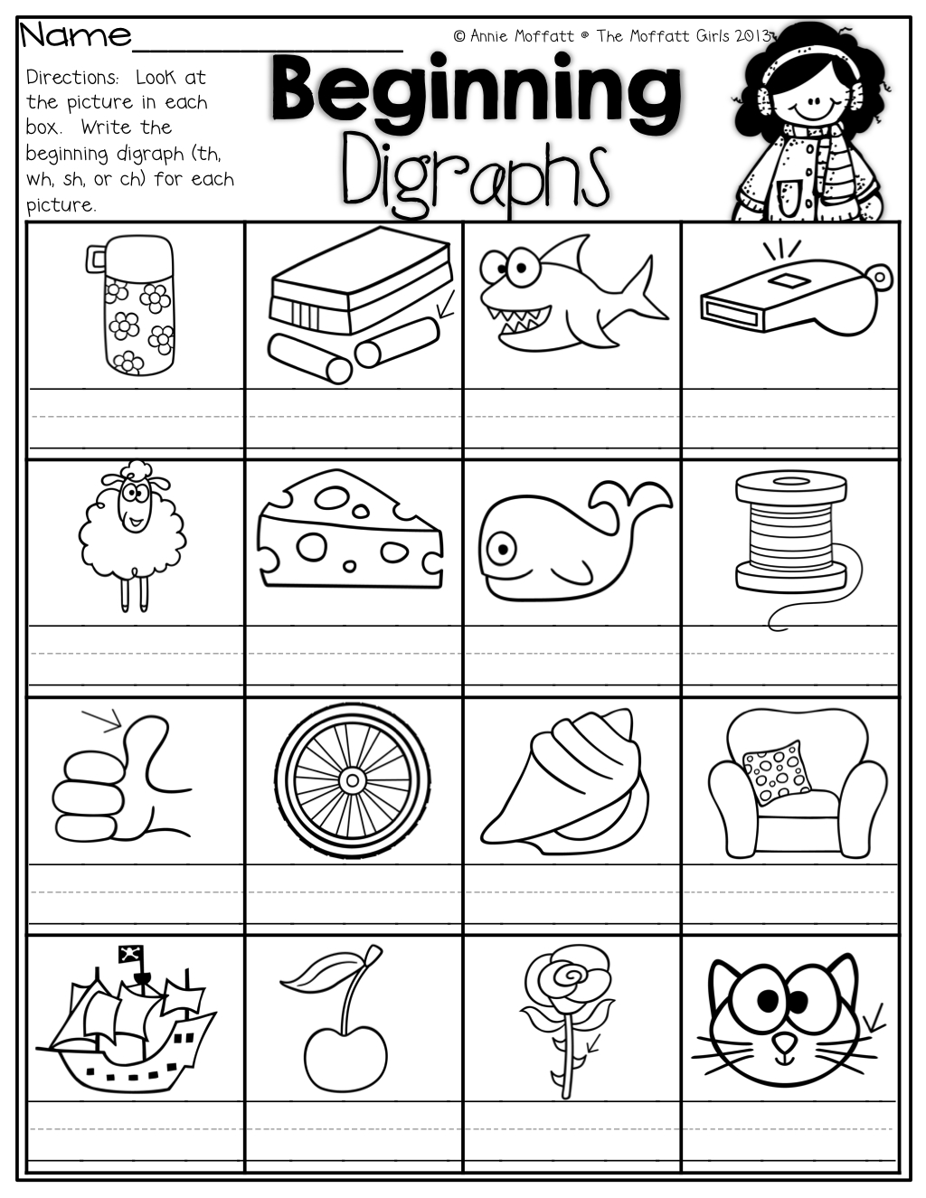 Free Printable Ch Digraph Worksheets Free Printable Printable Worksheets