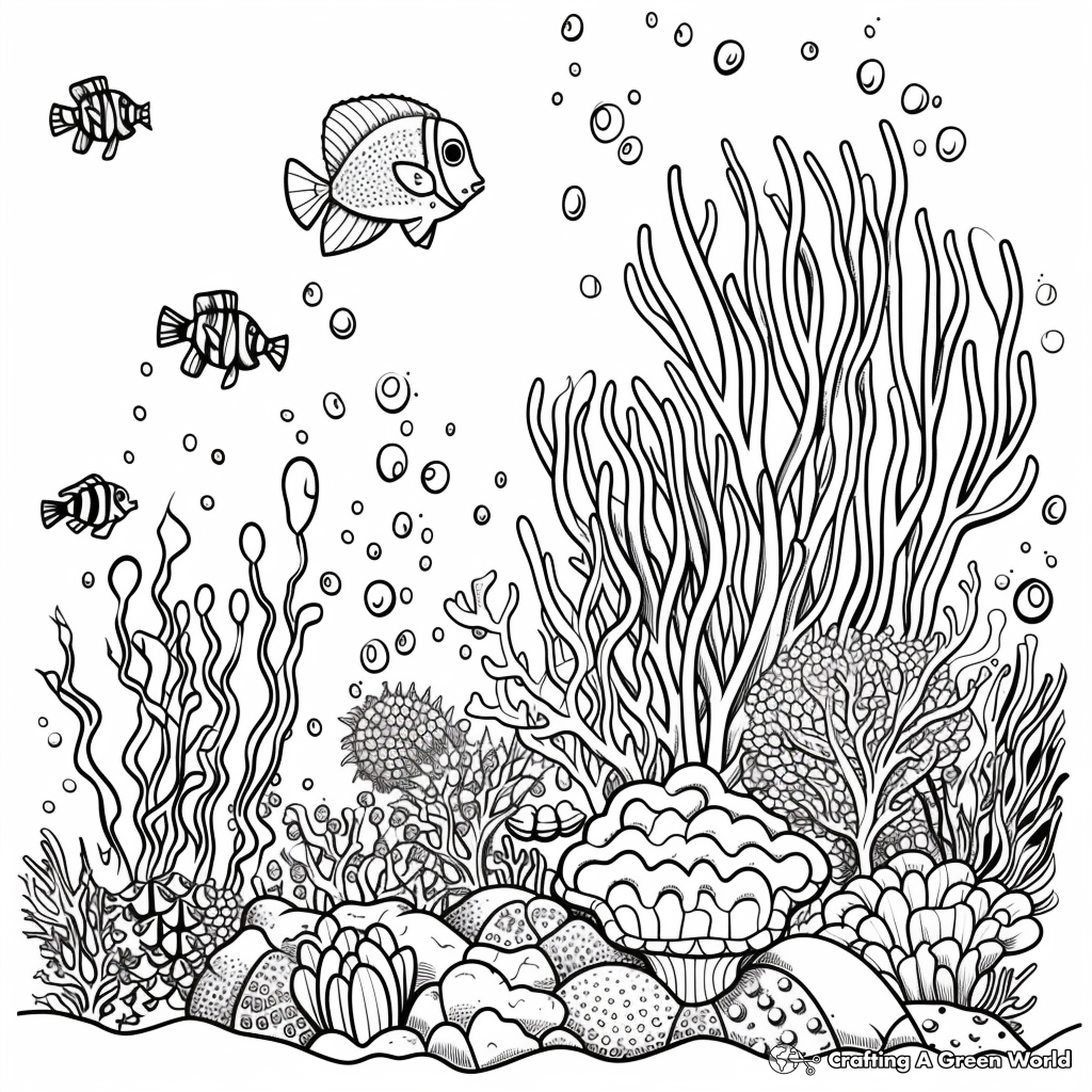 Free Printable Colouring Pictures Under The Sea Download Free 
