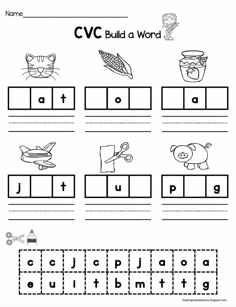Free Printable Cvc Worksheets Free Printable