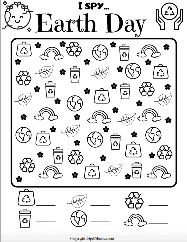 Free Printable Earth Day Activities