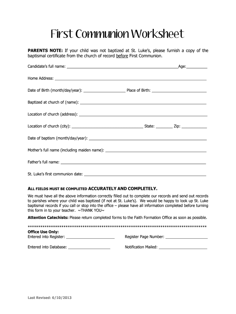 Free Printable First Communion Worksheets Pdf Printable Word Searches